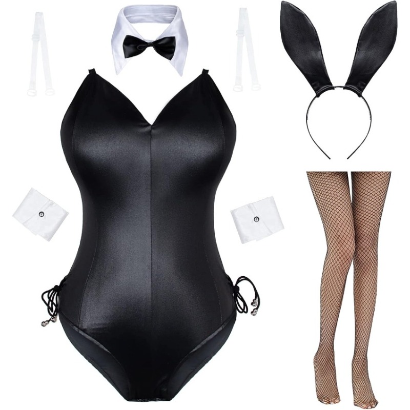Anime Cosplay Bunny - 2026 バニーガールスーツ コスプレ レディース バニーコスチューム ガールスーツ