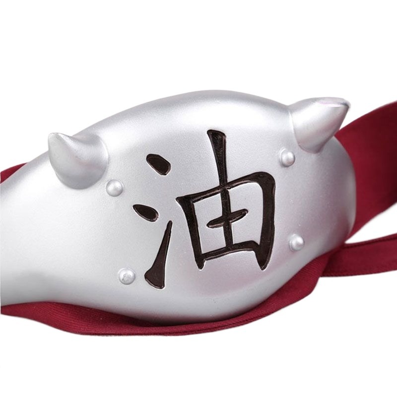 Naruto Headband Metal - ナルト ジライヤ コスプレ ヘッドバンド オイルシンボル メタルプレート