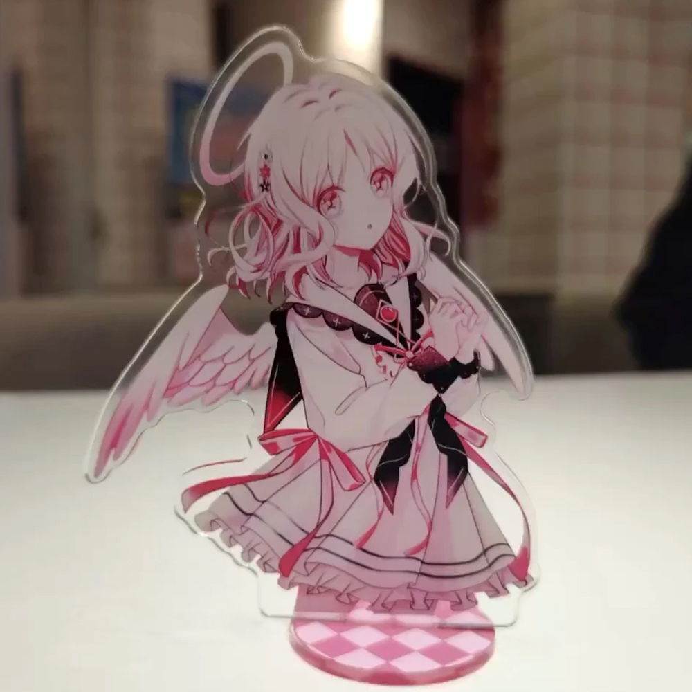 Anime Cosplay Rental - アニメ『ディアボリック・ラヴァーズ』小森優衣コスプレスタンド アクリル製漫画フィギュア スタンドプレート デスクトップ装飾小道具 オーナメント アクセサリー