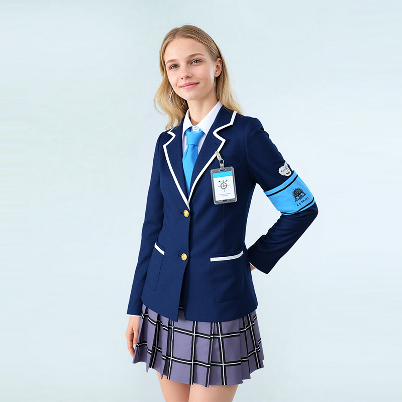 Anime Cosplay Name - ANIMECC 在庫ありクロミセリカコスプレアニメブルーアーカイブコスプレウィッグ JK 制服ハロウィンパーティーカーニバル女性のための