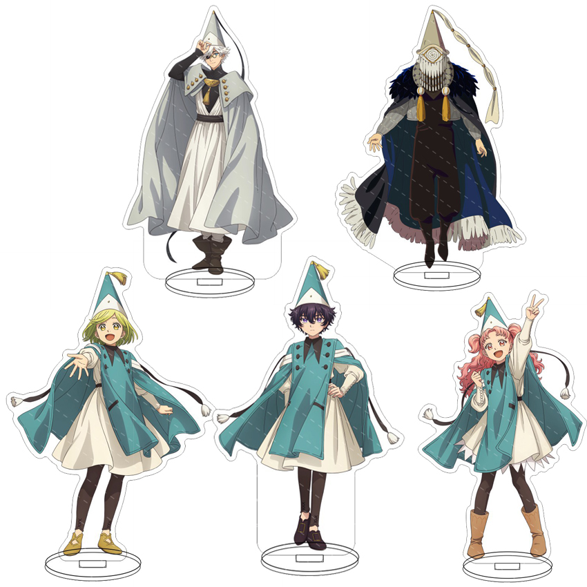 Anime Cosplay Rental - 16 センチメートルアニメアクリルスタンド魔女帽子アトリエココキフレイアガットテティアリッシュコスフィギュア装飾品デスク装飾絶妙なギフト