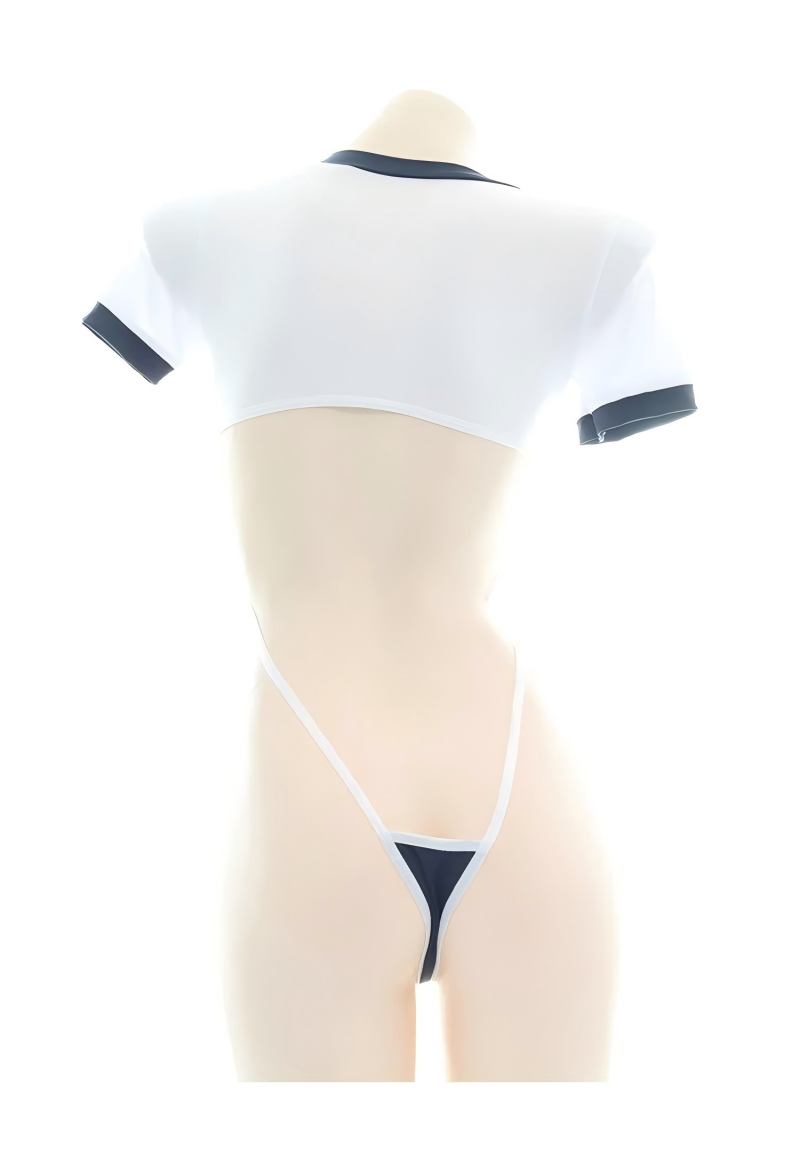 可愛いボディスーツセクシーランジェリー中空デザインアニメコス - Anime Cosplay Of のレビューと価格