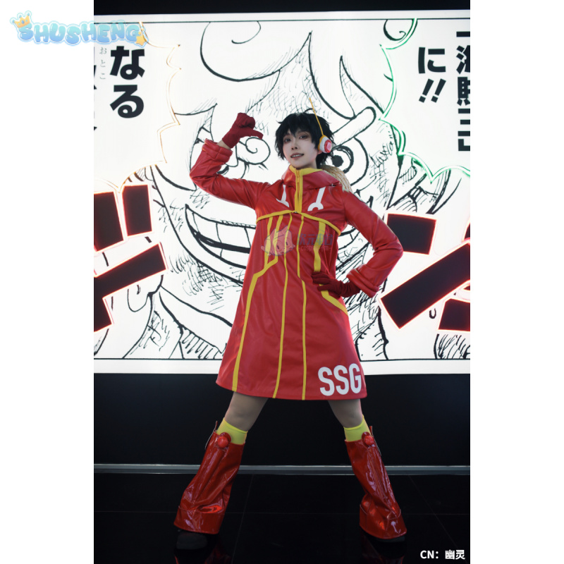 モンキー・D・ルフィ エッグヘッド コスプレ衣装 アニメ ワ - Anime Cosplay Luffy のレビューと価格