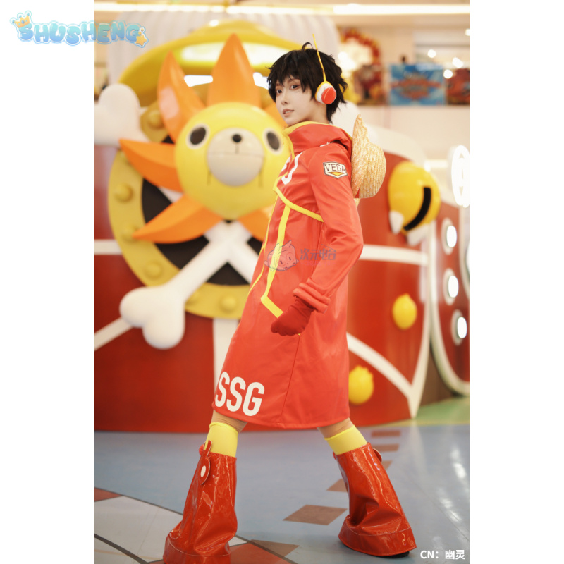モンキー・D・ルフィ エッグヘッド コスプレ衣装 アニメ ワ - Anime Cosplay Luffy のレビューと価格