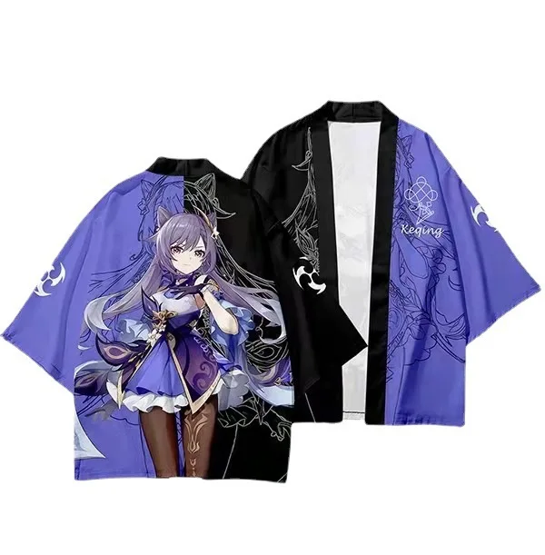 原神インパクト楓原和葉コスプレ着物日本原宿カーディガンゲーム - Anime Cosplay Kimono のレビューと価格