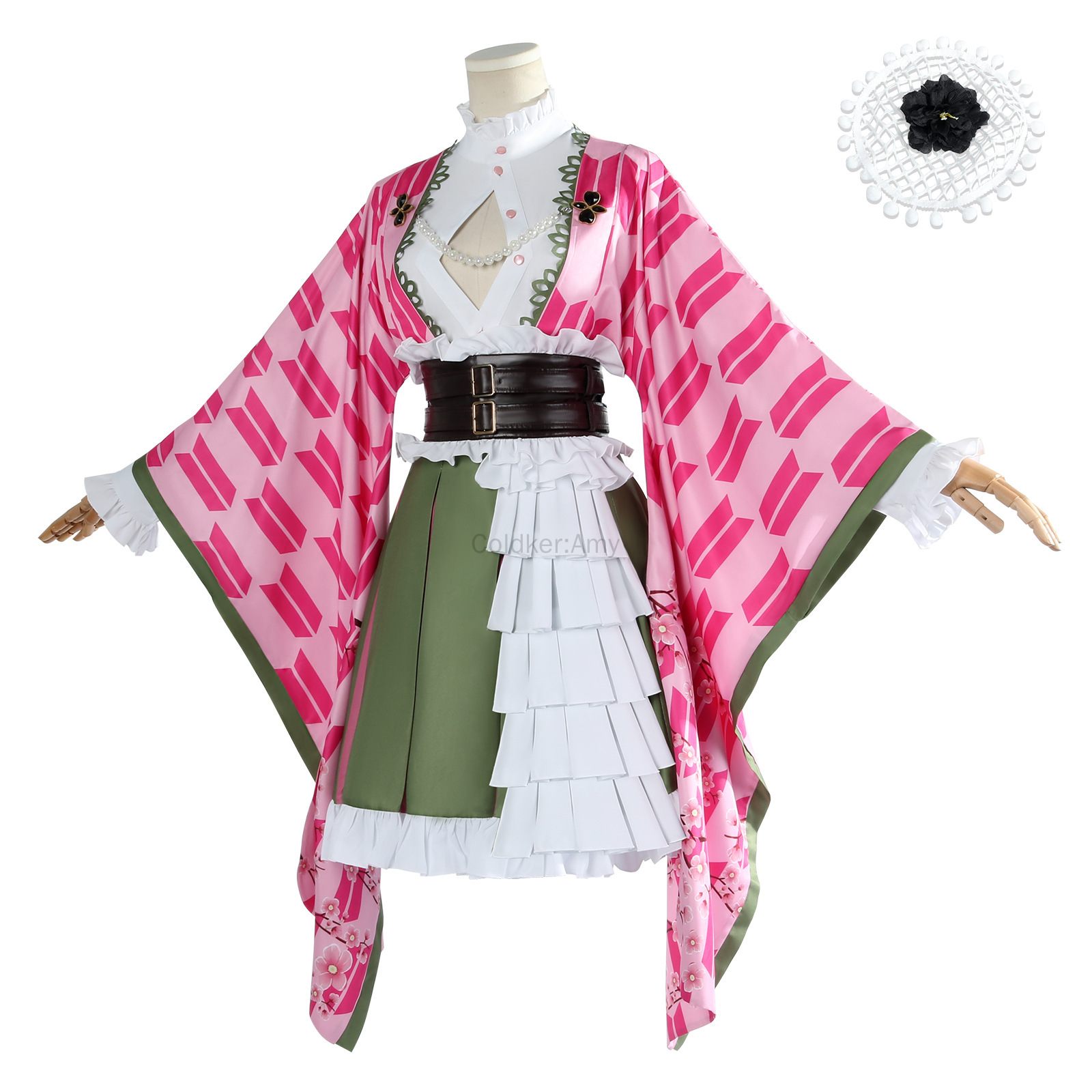 綾波綾波 コスプレ 綾波綾波 アニメ コスプレ衣装 ピンク  - Anime Cosplay Kimono のレビューと価格