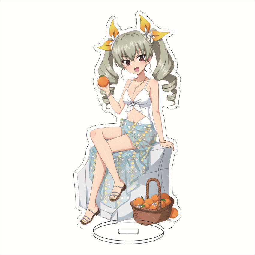 16 センチメートルアニメアクリルスタンド少女と戦車西住美穂 - Anime Cosplay Rental のレビューと価格
