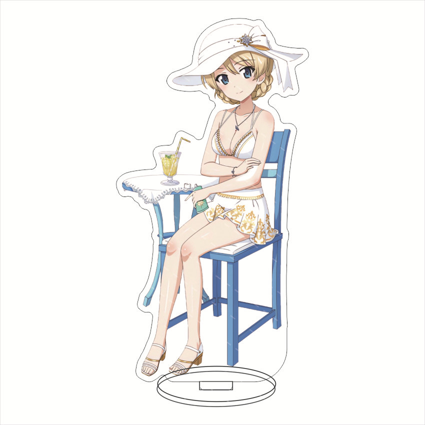16 センチメートルアニメアクリルスタンド少女と戦車西住美穂 - Anime Cosplay Rental のレビューと価格