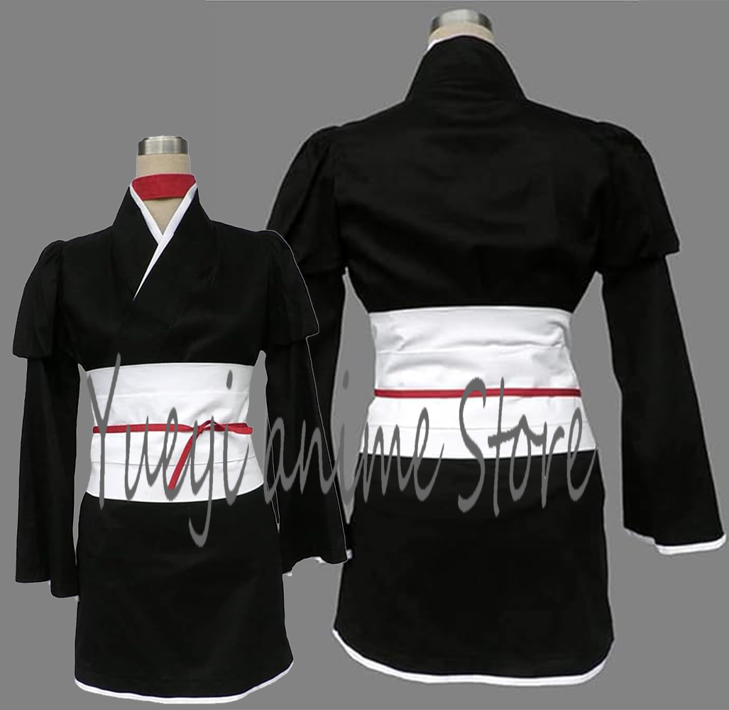 カスタマイズされたコスプレ黒津ねめコスチューム女性の着物ハロ - Anime Cosplay Kimono のレビューと価格