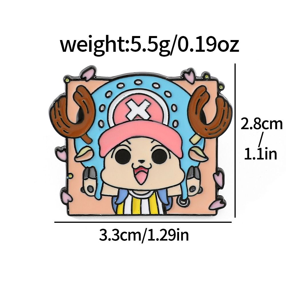 日本アニメワンピース ルフィ ウソップ メタルブローチピン  - Anime Cosplay Luffy のレビューと価格