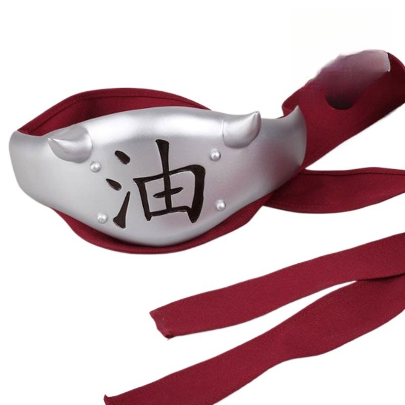 ナルト ジライヤ コスプレ ヘッドバンド オイルシンボル メ - Naruto Headband Metal のレビューと価格