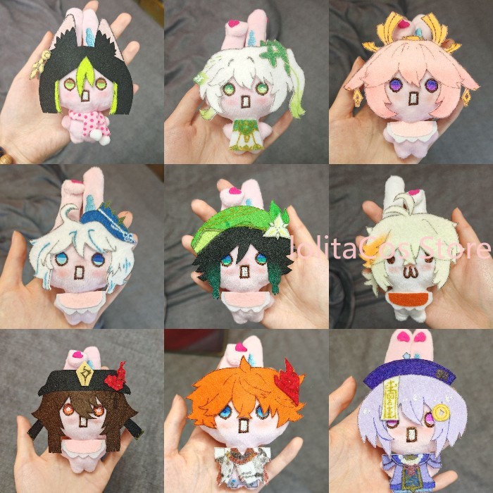 原神インパクト フーリナ 胡桃 カズハ ナヒダ 手作りぬいぐ - Anime Cosplay Bunny のレビューと価格