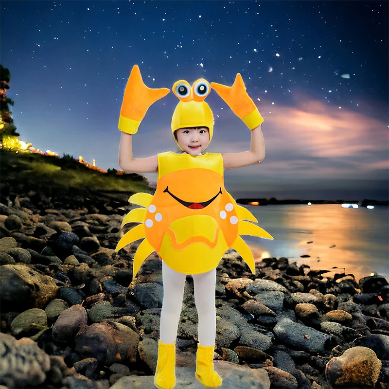キッズ タツノオトシゴ カニ コスチューム コスプレ ハロウ - Anime Cosplay Toddler のレビューと価格