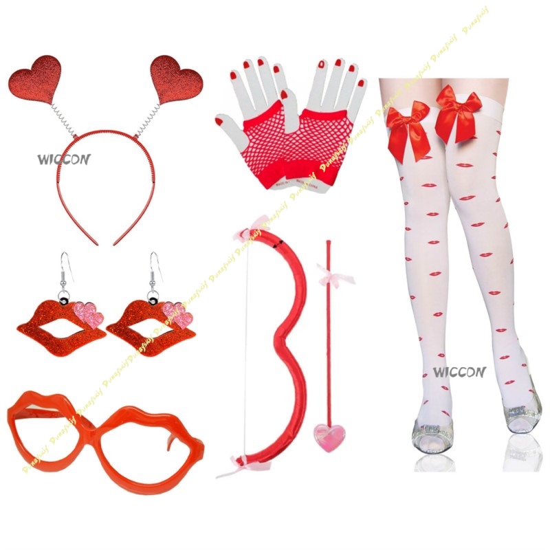 新着 2026 バレンタインデー ヘッドウェア パーティー  - Anime Cosplay Makeup のレビューと価格