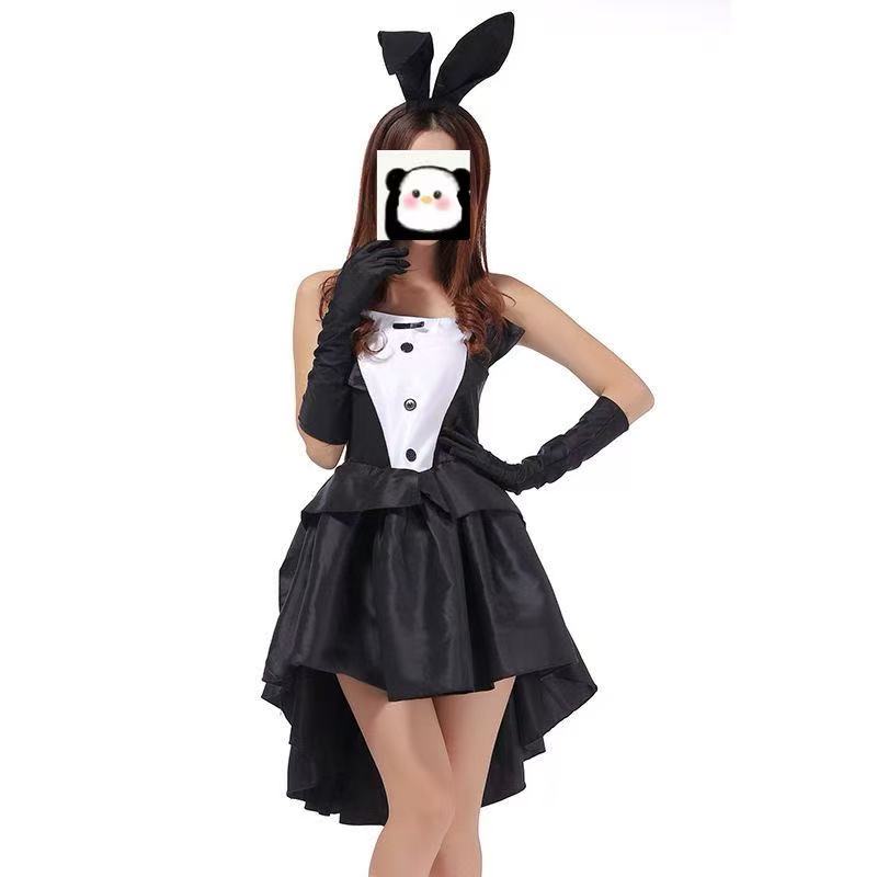 LUCKY 男女兼用 アニメ風 バニーガール コスチューム  - Anime Cosplay Bunny のレビューと価格