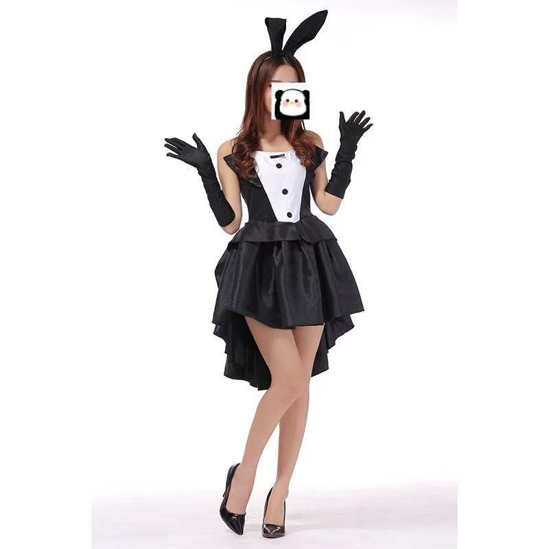 LUCKY 男女兼用 アニメ風 バニーガール コスチューム  - Anime Cosplay Bunny のレビューと価格