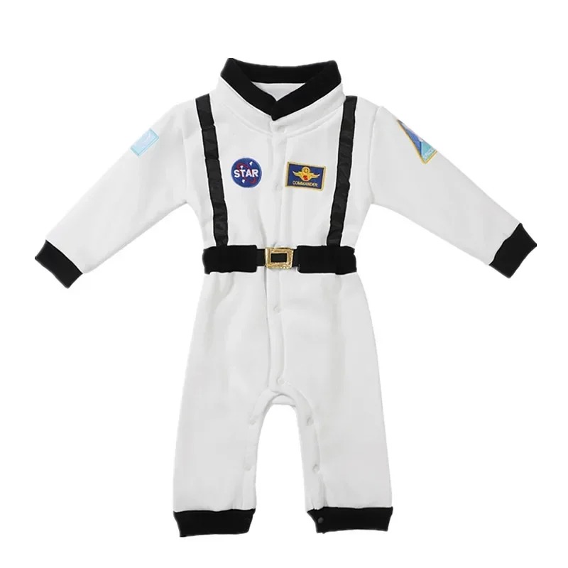赤ちゃん幼児宇宙飛行士コスプレ衣装刺繍入り宇宙役割パーティー - Anime Cosplay Toddler のレビューと価格