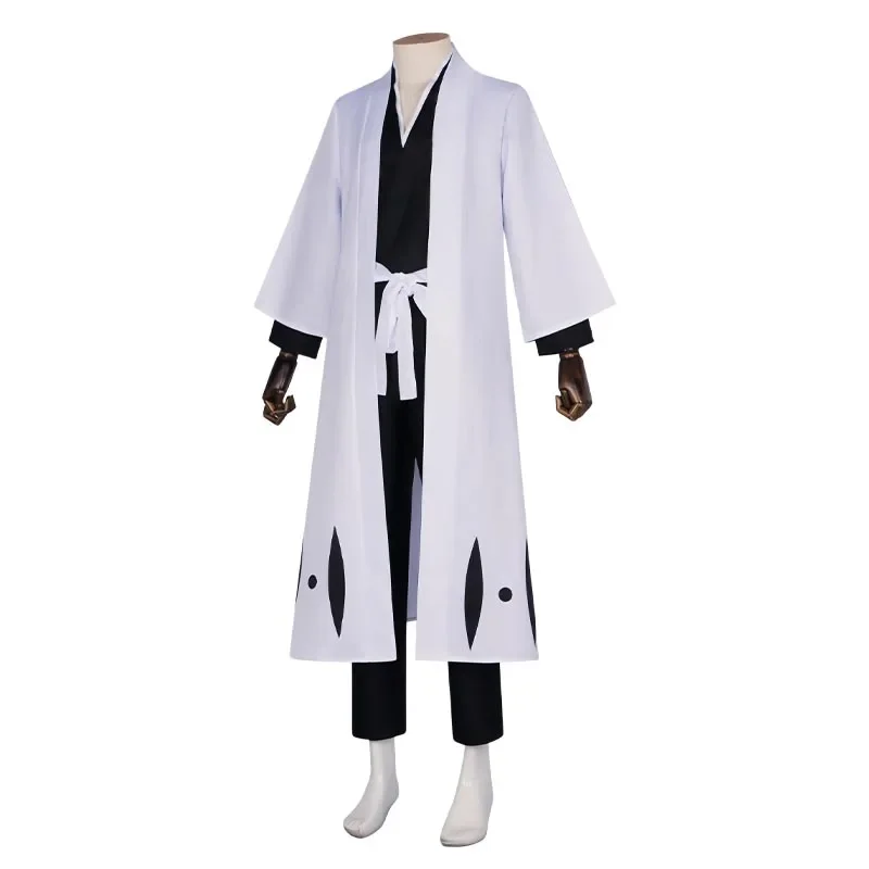 BLEACHアニメ船長キャラクターコスプレ衣装、アイゼン・ソ - Anime Cosplay Kimono のレビューと価格